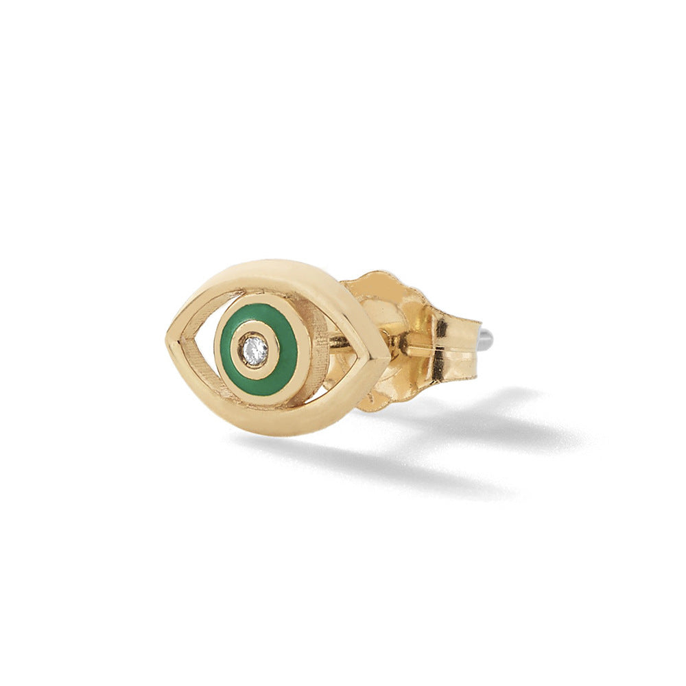 Devil's Eye Stud Earrings