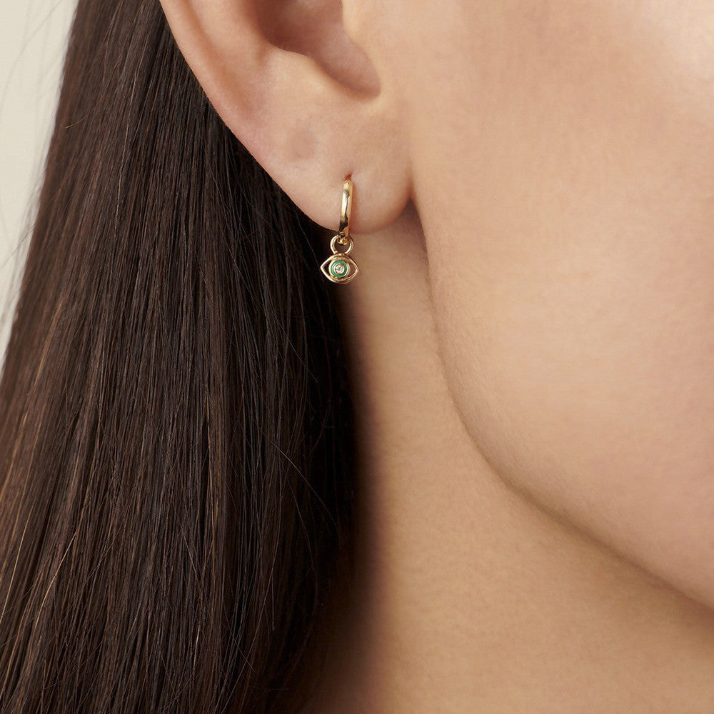 Devil's Eye Stud Earrings