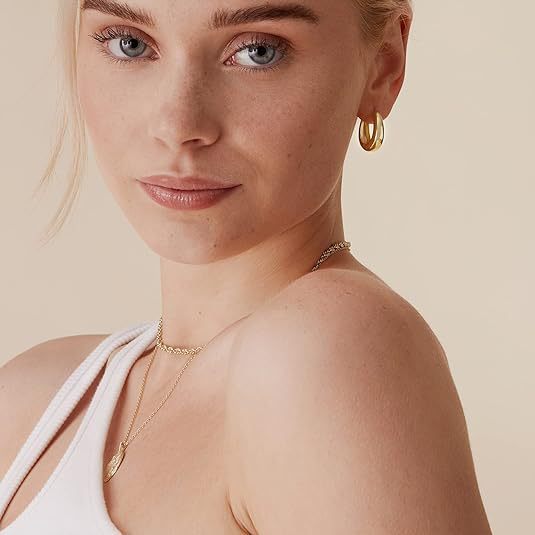 Oval Mini Hoop Earrings
